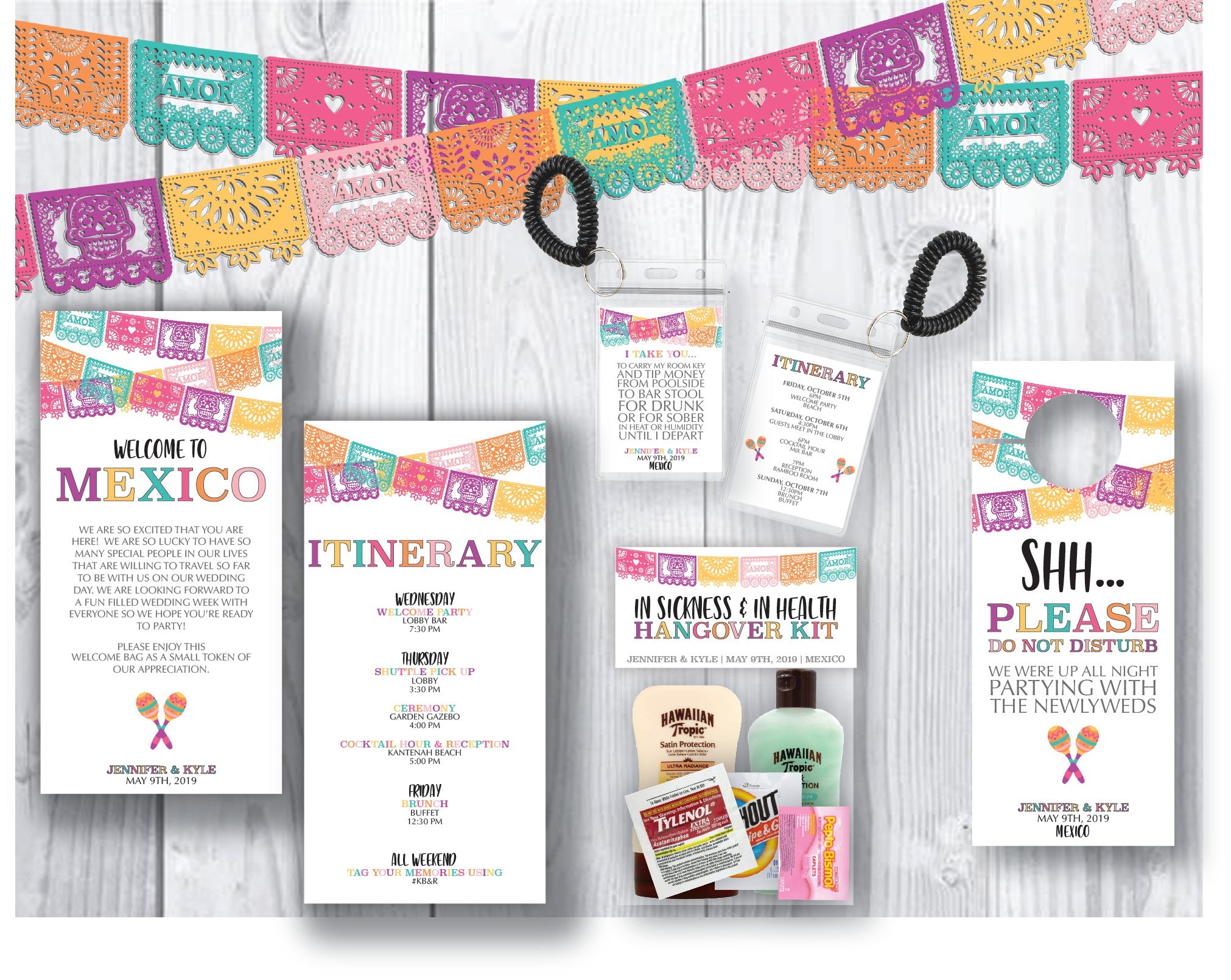 Papel Picado Welcome Bag Collection