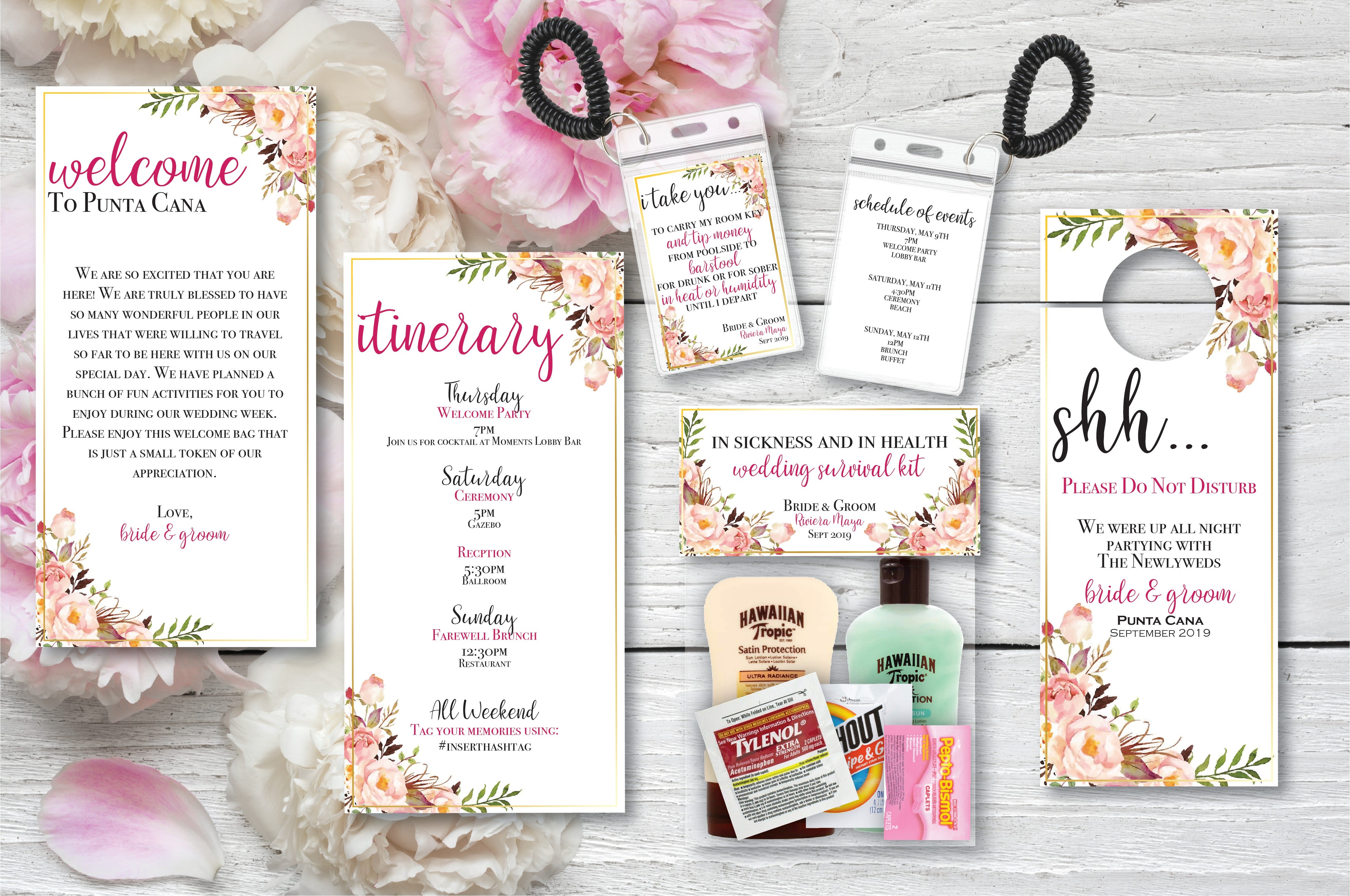 Welcome Bag Stationery