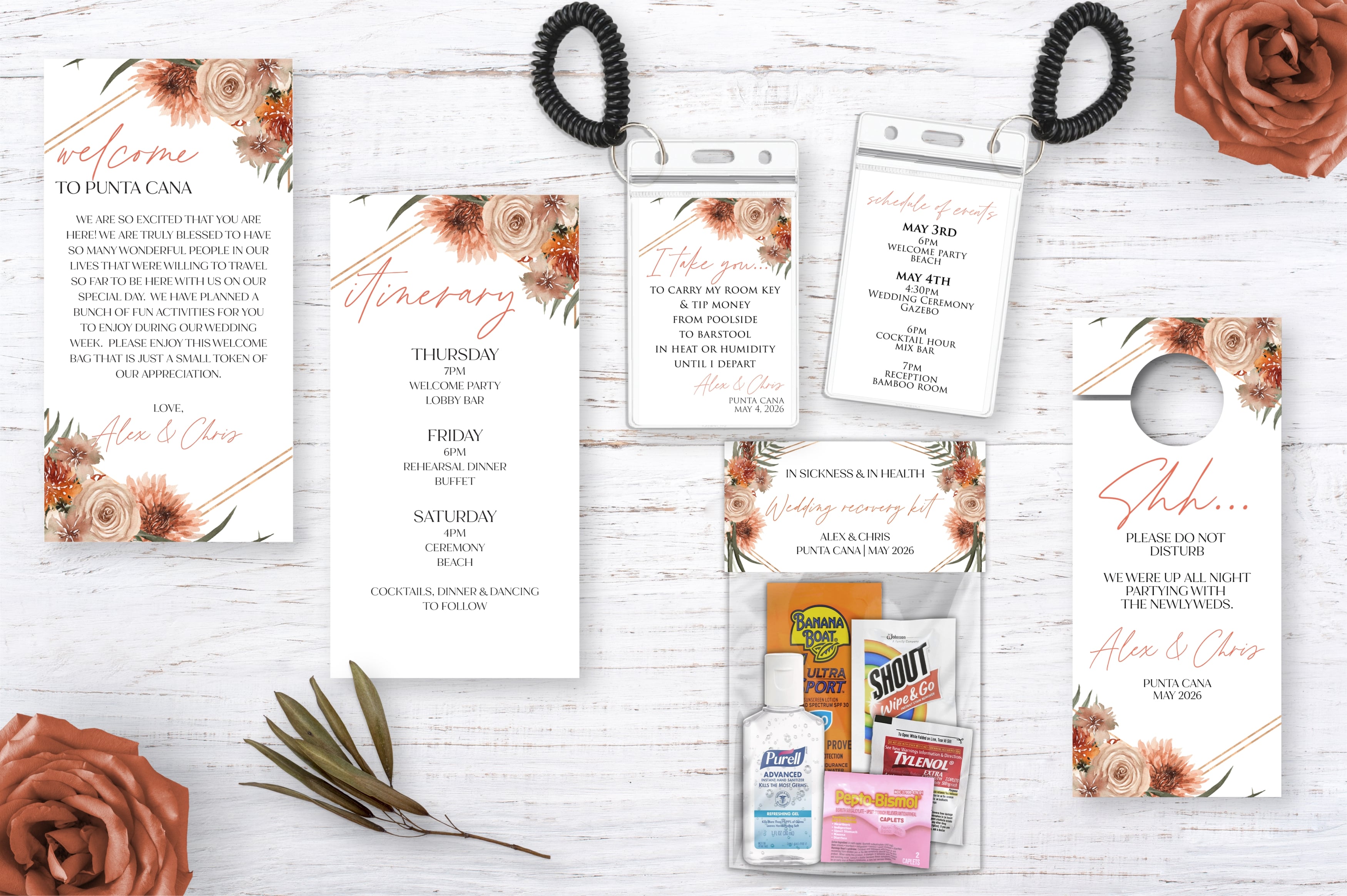 Terracotta Welcome Bag Collection