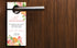 Hotel Wedding Door Hanger - Citrus Bouquet