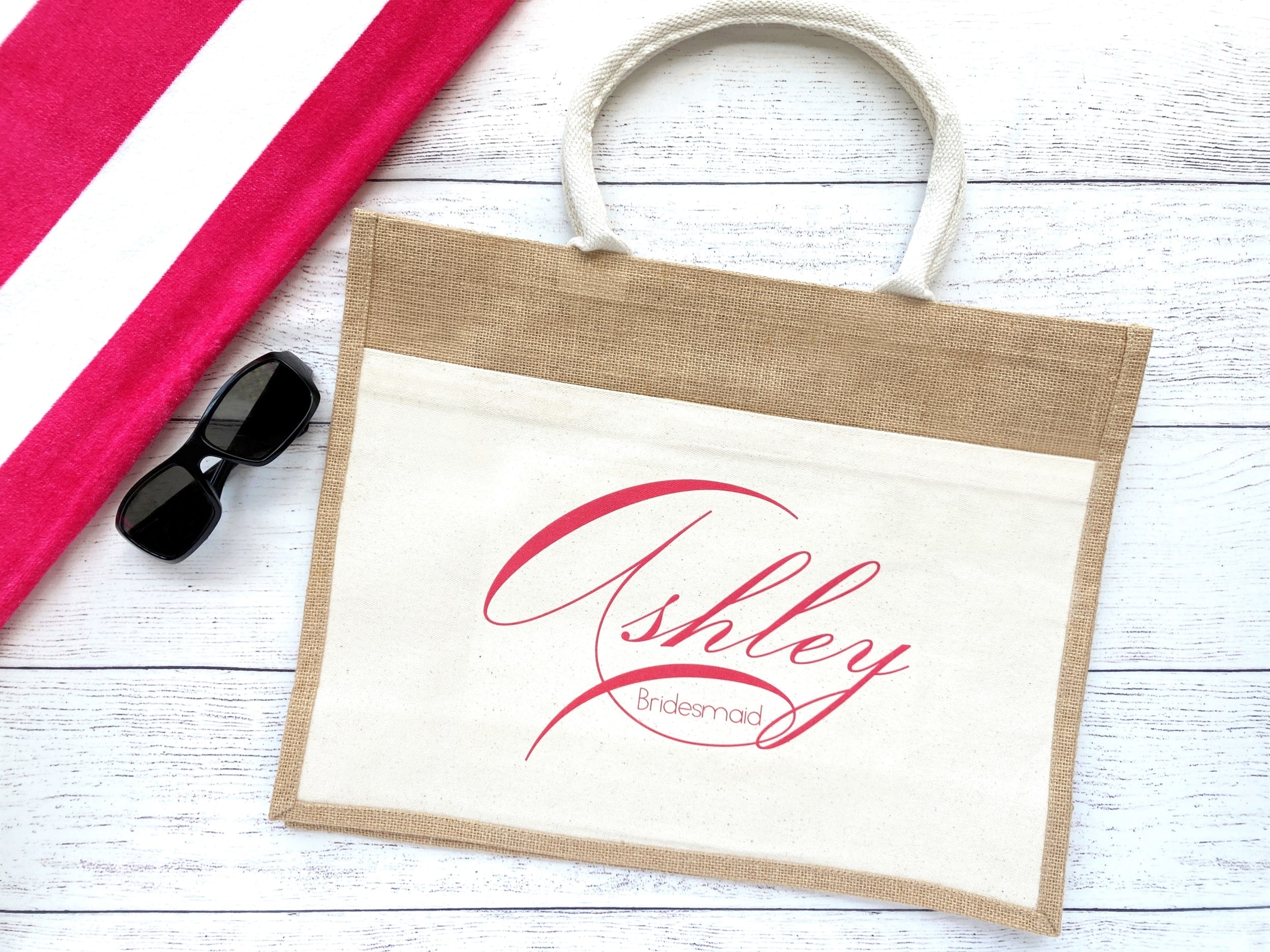 Destination Wedding Welcome Bags for Bridesmaids