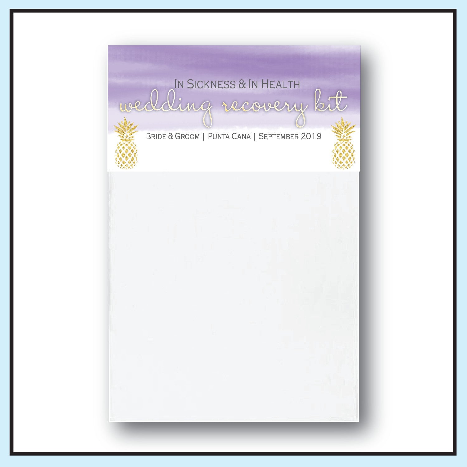 Purple | Wedding Hangover Kit
