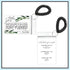 Greenery Destination Wedding Room Key Holder
