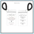 Room Key Holder | Rose font & black heart