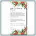 Single Sided - Welcome Letter