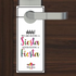 Mexico Destination Wedding Do not Disturb Wedding Door Hangers