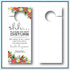 Tropical Wedding Door Hanger | Do not disturb sign