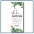 Green | Tropical Wedding Door Hanger
