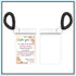 Single Sided Room Key Holder | Floral