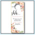 Blush Wedding Door Hangers