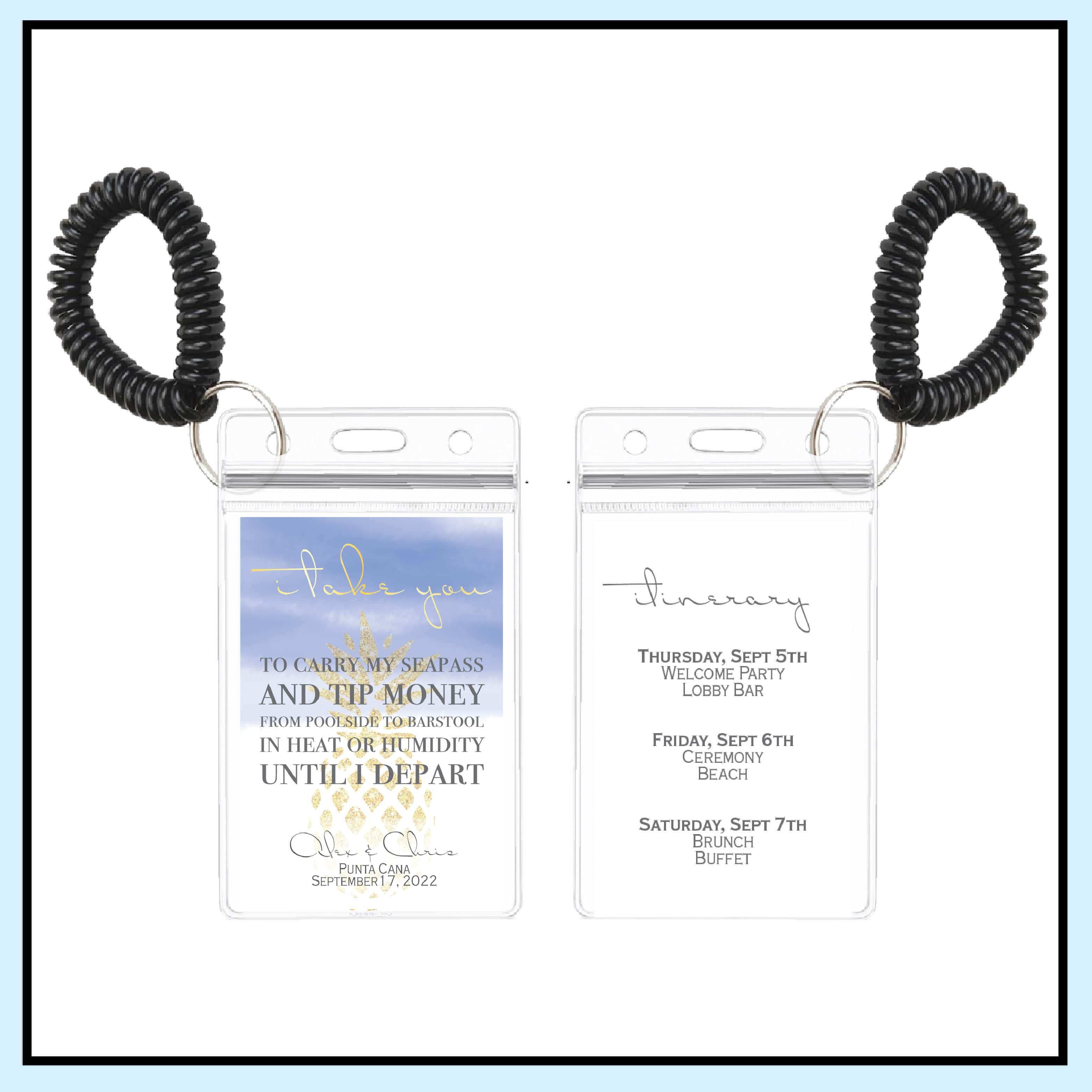 Blue | Room Key Holder